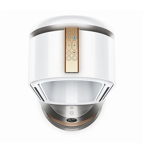 Dyson Humidify+Cool Formaldehyde PH04 - Purificateur d'Air, Humidificateur et Ventilateur 3-en-1 - Blanc et Or