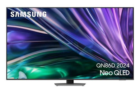 Samsung TQ75QN86D - Téléviseur Neo QLED 4K UHD 190 cm (75") 2024 - Mini LED Smart TV - Finition Argent Carbone